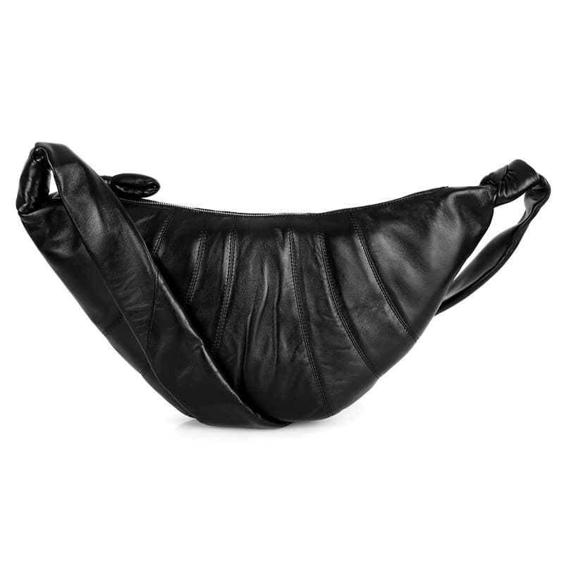 디몬트 24 S/S 르메르 미디움 크루아상 레더 숄더백(블랙) BG0001 LL095 BK999