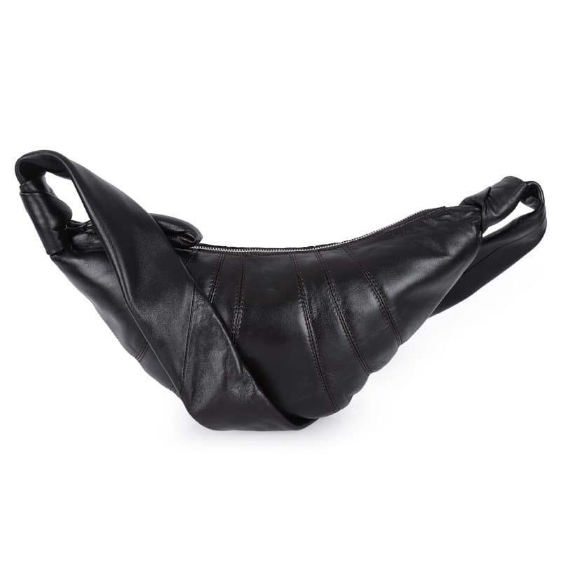 디몬트 24 S/S 르메르 나파 레더 크루아상 스몰 범백(다크초콜렛) BG0003 LL095 BR490