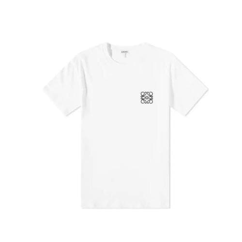 로에베 아나그램 반팔티셔츠 화이트 남성 H526Y22X75 2100