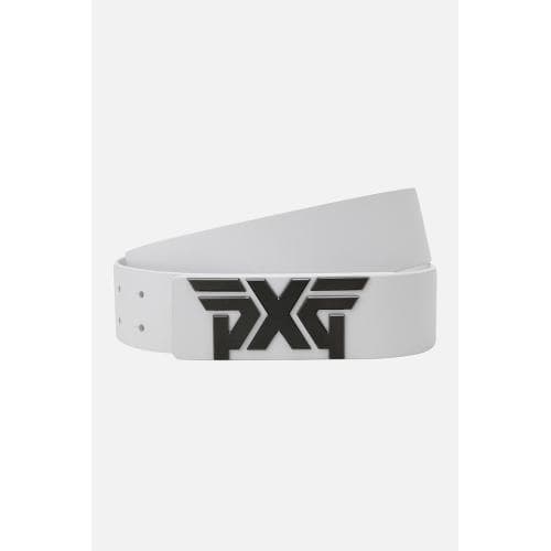 [국내배송] 쇼핑백 선물포장 PXG 골프 남성 블랙 버클 로고 벨트