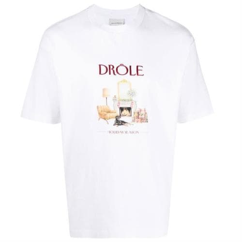 당일 드롤드무슈 그래픽 프린팅 반팔티 TS138 CO002