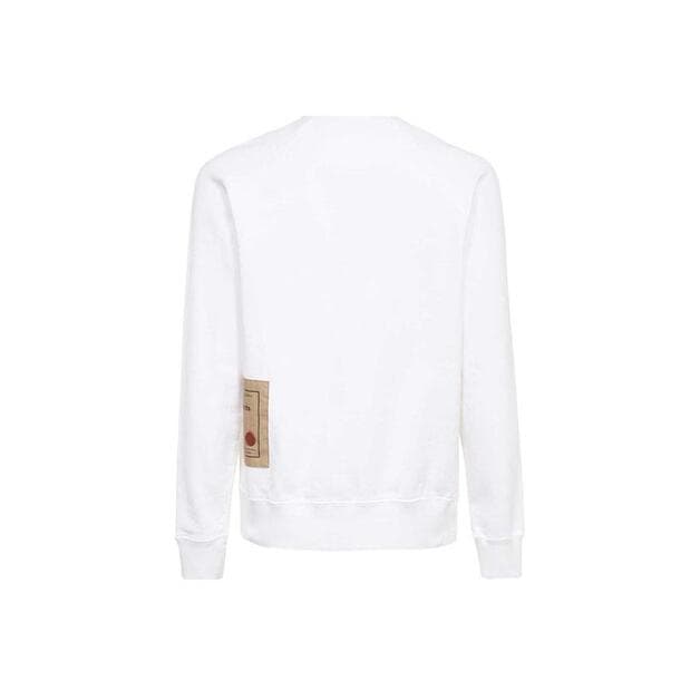 당일배송[텐씨] 22CTCUF03035 A06018 100 가먼트다이드 릴렉스핏 스웨트 화이트 남성 맨투맨