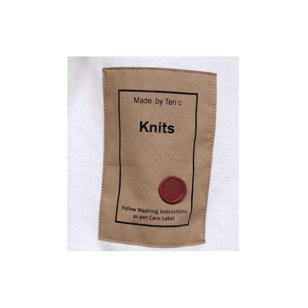 당일배송[텐씨] 22CTCUF03035 A06018 100 가먼트다이드 릴렉스핏 스웨트 화이트 남성 맨투맨