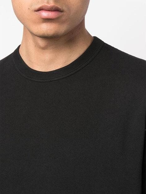 당일배송[텐씨] 22CTCUF03035 A06018 999 가먼트다이드 릴렉스핏 블랙 남성 맨투맨