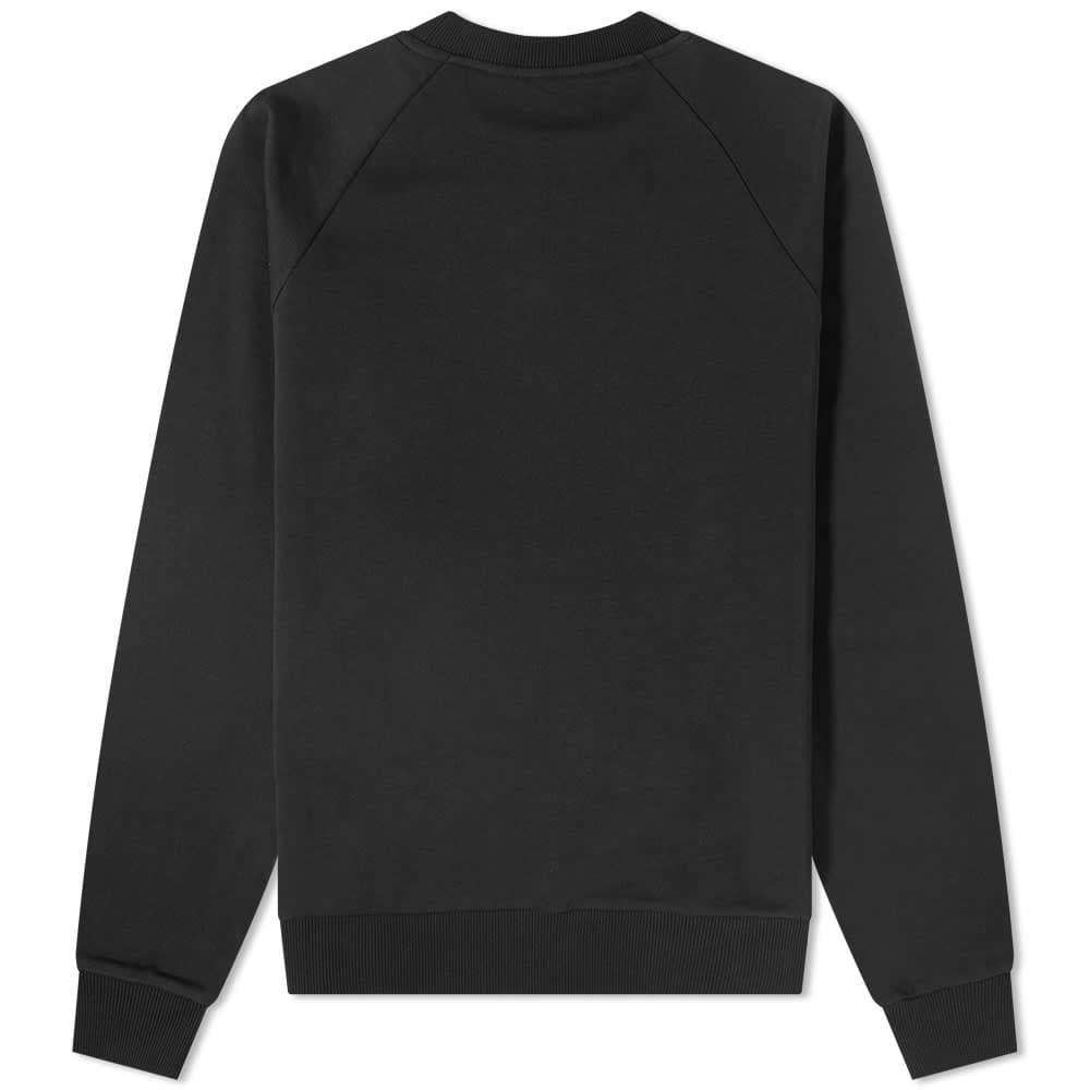 당일배송발망 남성 파리스 실버로고 프린팅 스웨트셔츠 블랙 WH1JQ005B122 EAC