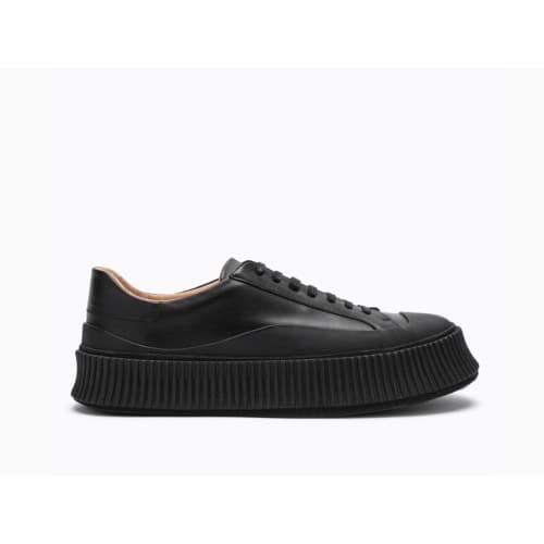 23SS 질샌더 오버사이즈솔 가죽스니커즈 J32WS0018