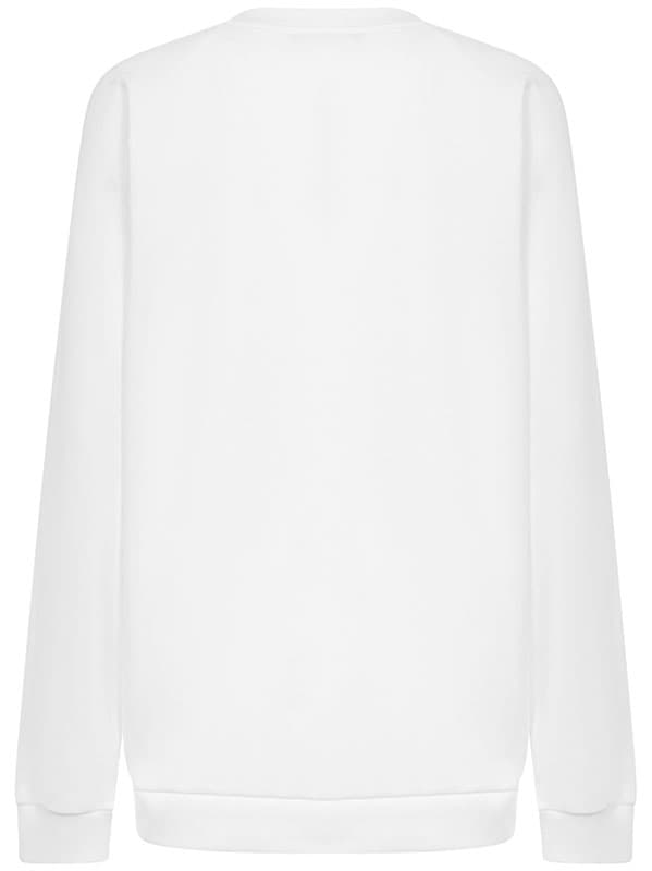 당일배송발망 여성 로고 프린팅 크루넥 맨투맨 화이트 VF13691B002GAB