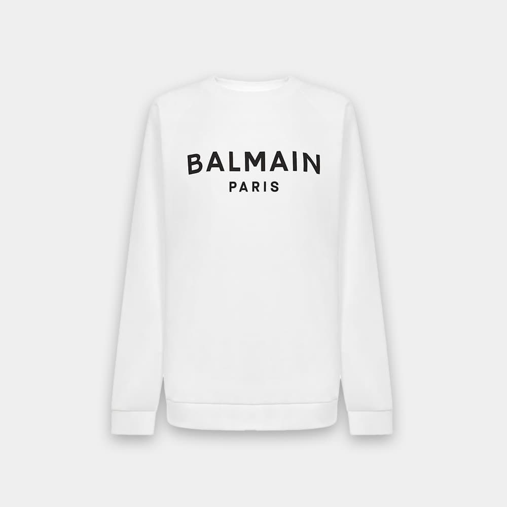 당일배송발망 여성 로고 프린팅 크루넥 맨투맨 화이트 VF13691B002GAB