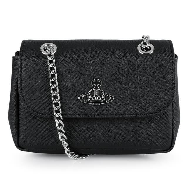 디몬트 24 S/S 비비안웨스트우드 여성 스몰 체인 펄스백(블랙) 52020005 S000B N401