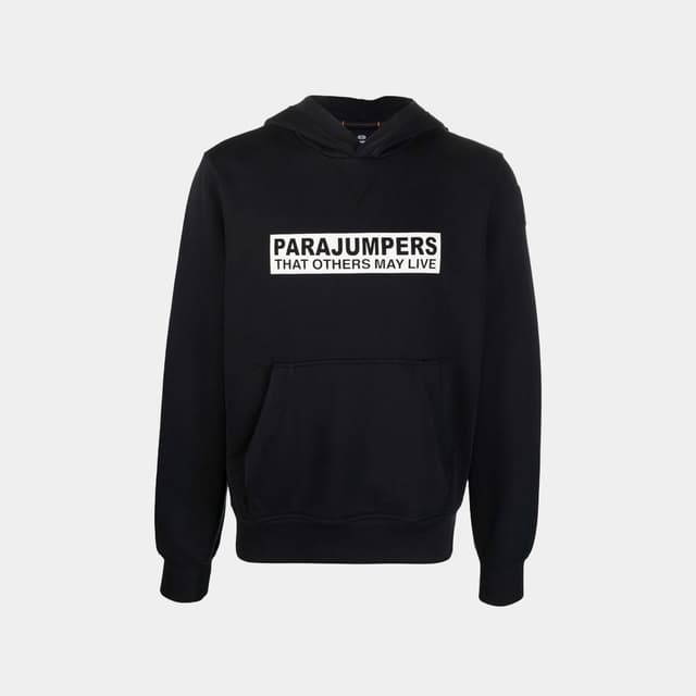 당일배송파라점퍼스 남성 로고패치 포켓 블랙 후드 PM FLE CF03 541