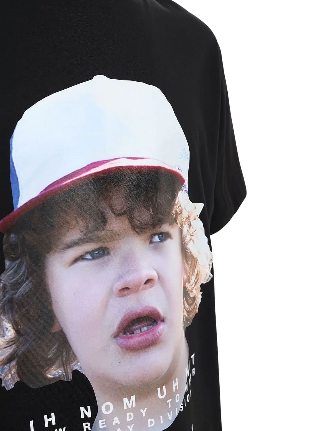 당일배송이놈어닛 남성 더스틴 크루넥 블랙 반팔 NUW20237 009