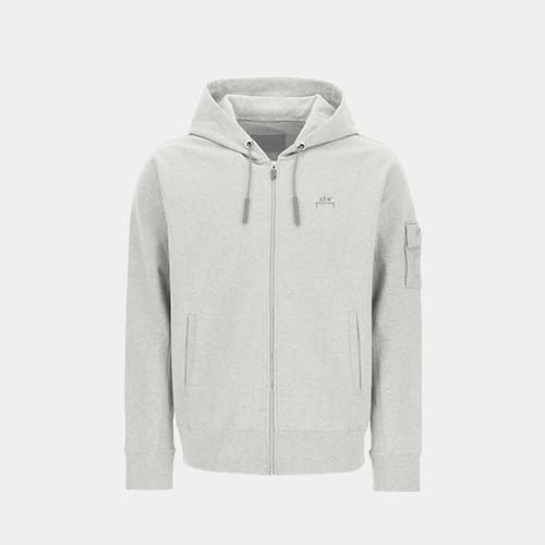당일배송어콜드월 남성 로고 자수 후드집업 그레이 자켓 ACWMW031 GR
