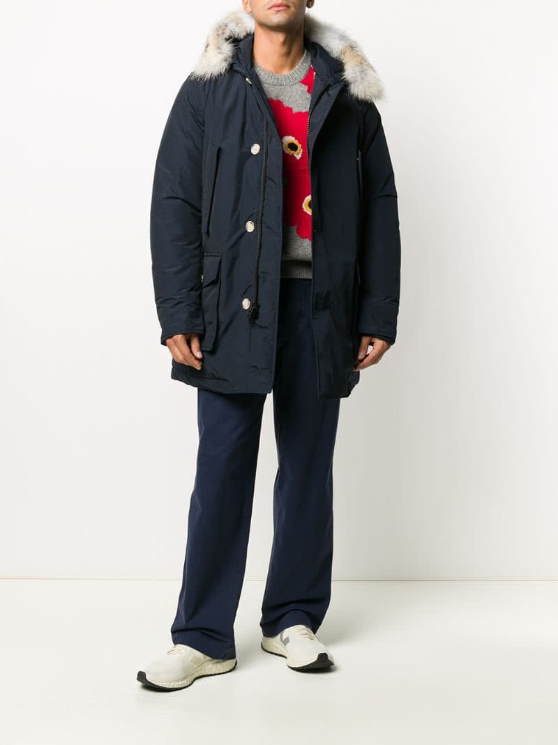 당일배송울리치 남성 아크틱 후드 다크네이비 패딩 CFWOOU0270MRUT0108 MLB