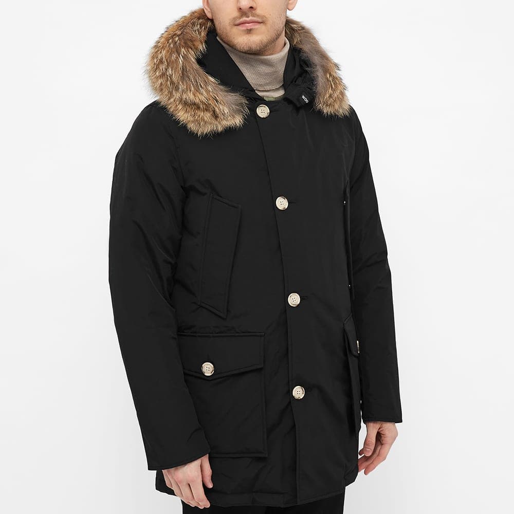 당일배송울리치 남성 아틱 후드 퍼 블랙 패딩 CFWOOU0482MRUT0001 BLK