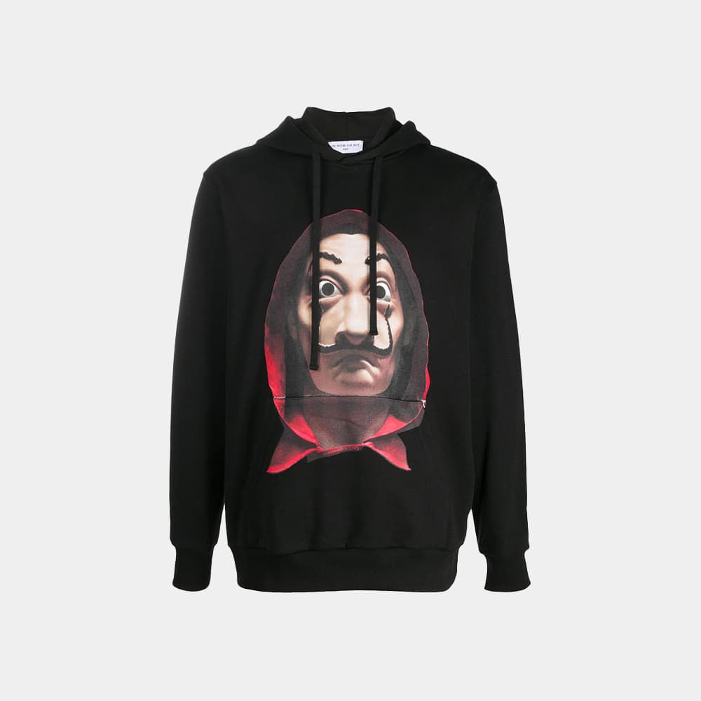 당일배송이놈어닛 남성 달리마스크 크루넥 블랙 후드 NUW20279 009