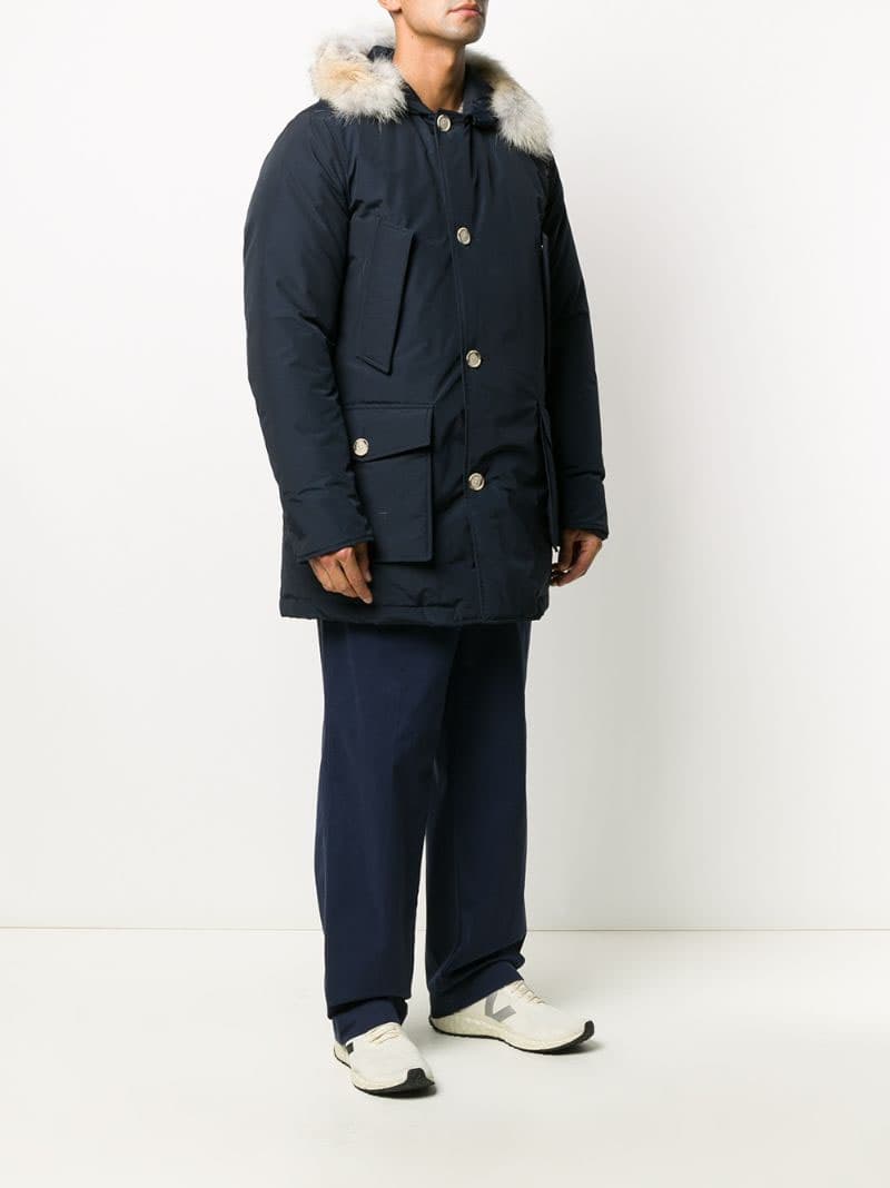 당일배송울리치 남성 아크틱 후드 다크네이비 패딩 CFWOOU0270MRUT0108 MLB