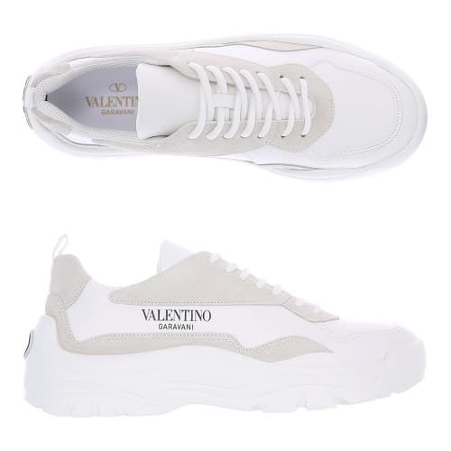 [국내/당일]23SS 2Y2S0B17 VRN 0BO 발렌티노 가죽 검보이 화이트 스니커즈