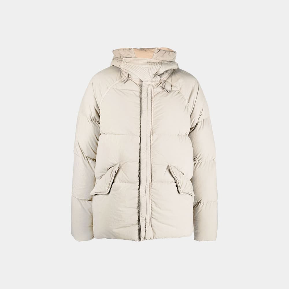 당일배송텐씨 남성 ARTIC 아틱 나일론 후드 다운패딩 베이지 17CTCUC03075 003780 903