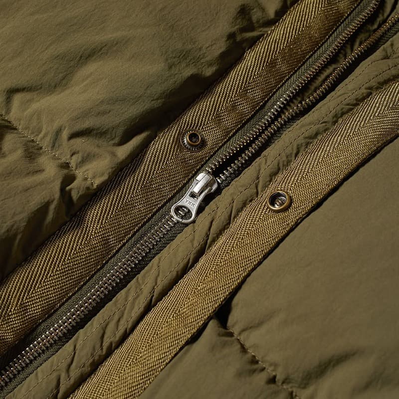 당일배송텐씨 남성 ARTIC 아틱 나일론 후드 다운패딩 카키 17CTCUC03075 003780 659