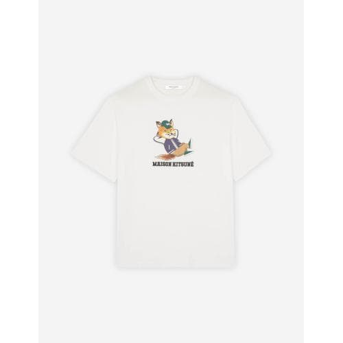 [당일배송] 위너스애비뉴 메종키츠네 DRESSED FOX EASY TEE-SHIRT (KM00103KJ0008-P100)(드레스드 폭스 이지 티셔츠)