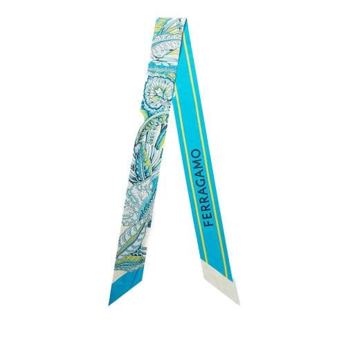 (국내배송) 24SS 살바토레 페라가모 토고 프린트 실크 방도 320803 771212