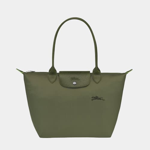 당일배송롱샴 르 플리아쥬 그린 미디움 숄더백 포레스트 L2605919479