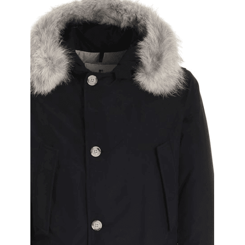 울리치 아크틱 후드 파카 블랙 남성 CFWOOU0270MRUT0108 NBL