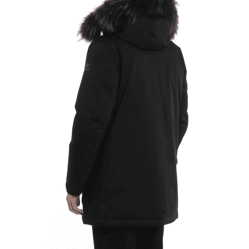 울리치 퍼 인서트 다운 후드자켓 블랙 남성 CFWOOU0208MRUT2194 100