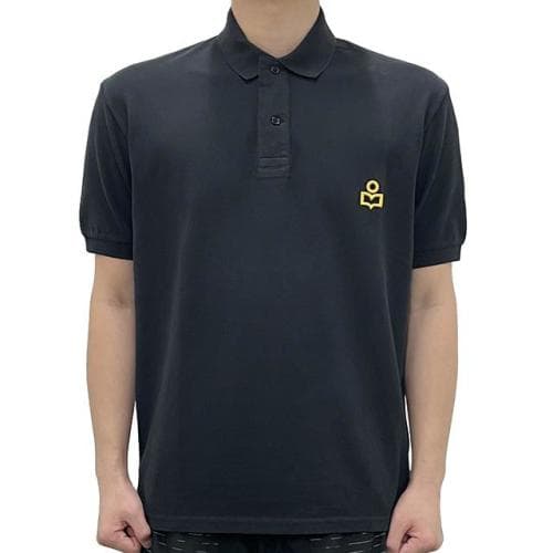 [논현 더팩토리](당일) 24SS 이자벨마랑 ANAFIKOLO 로고 폴로 반팔티 (PL0003HA B1N11H 02AN)