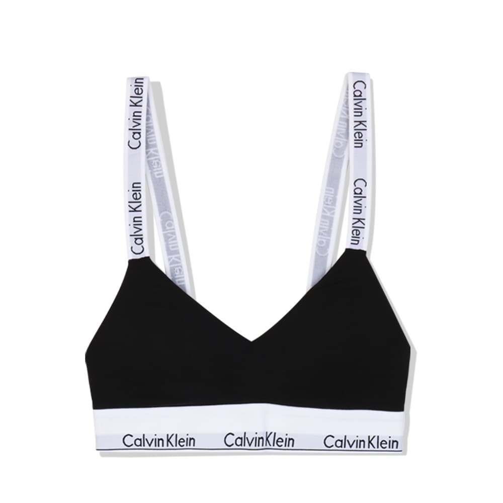 캘빈클라인 여자속옷 라이틀리 라인드 브라렛 블랙 QF7059-001