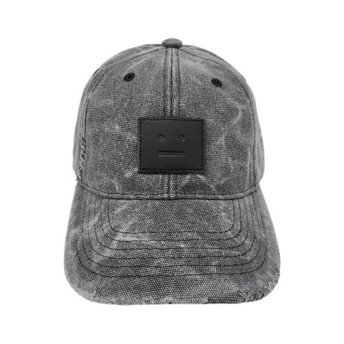 [논현 더팩토리](당일) 24SS 아크네 가죽 페이스 로고 패치 볼캡 야구모자 (C40316 AFH)