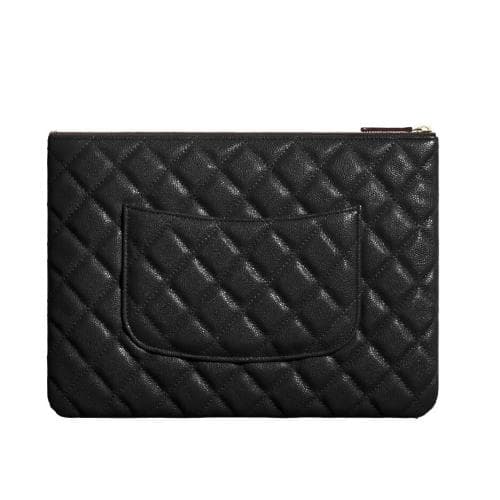 24SS 샤넬 (당일) 타임세일! 클래식 캐비어 클러치 A82552