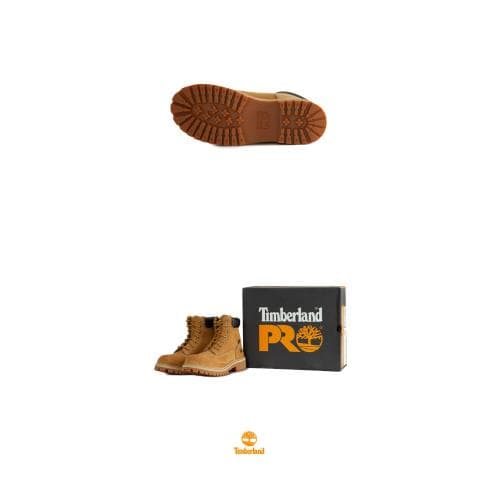 [라이크어스타] 24FW 팀버랜드 6인치 프로 방수 세이프티 스틸 토 부츠 0A2QVU Wheat Nubuck