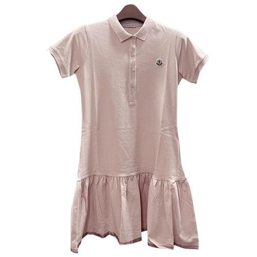 [논현 더팩토리](당일) 24SS 몽클레어 키즈 로고 패치 폴로 셔츠 원피스 8Y 10Y (8I00011 8496F 514)