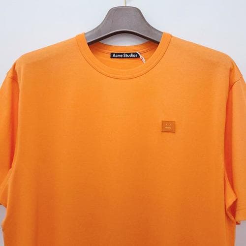 [논현 더팩토리](당일) 24SS 아크네 페이스 로고 릴랙스 핏 반팔티 (CL0206 AC1)