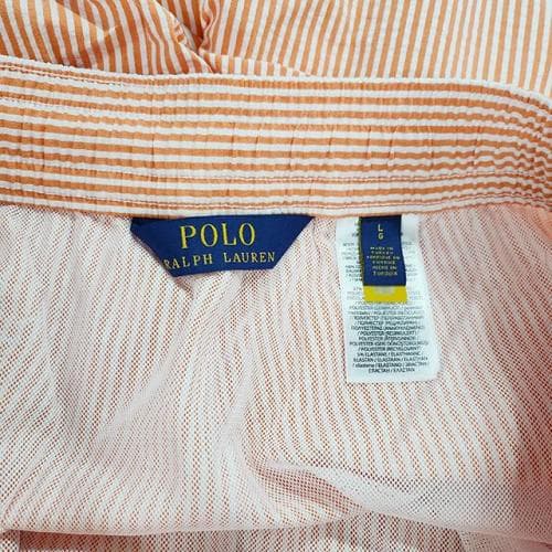 [논현 더팩토리](당일) 24SS 폴로 랄프 로렌 포니 로고 시어서커 스윔 쇼츠 (710834828 007)