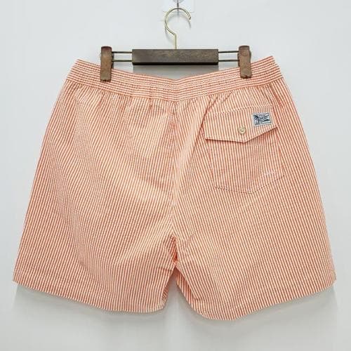 [논현 더팩토리](당일) 24SS 폴로 랄프 로렌 포니 로고 시어서커 스윔 쇼츠 (710834828 007)