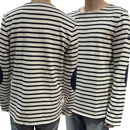 논현 더팩토리](당일)  세인트 제임스 MERID 엘보 패치 긴팔티 0407