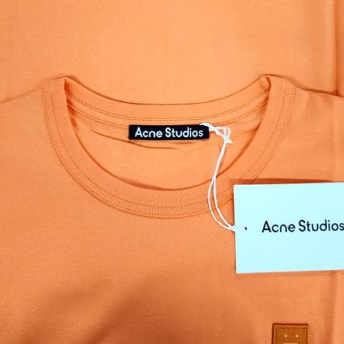 [논현 더팩토리](당일) 24SS 아크네 페이스 로고 릴랙스 핏 반팔티 (CL0206 AC1)