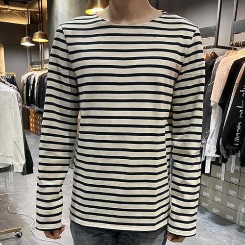 논현 더팩토리](당일)  세인트 제임스 MERID 엘보 패치 긴팔티 0407