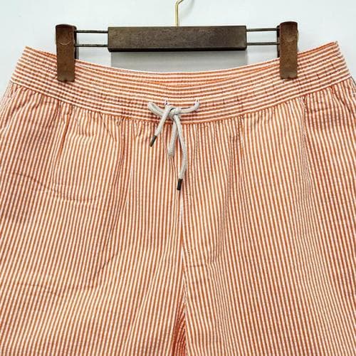 [논현 더팩토리](당일) 24SS 폴로 랄프 로렌 포니 로고 시어서커 스윔 쇼츠 (710834828 007)