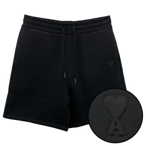 [논현 더팩토리](당일) 24SS 아미 하트 로고 스티치 스웨트 쇼츠 반바지 (USO325 749 001)