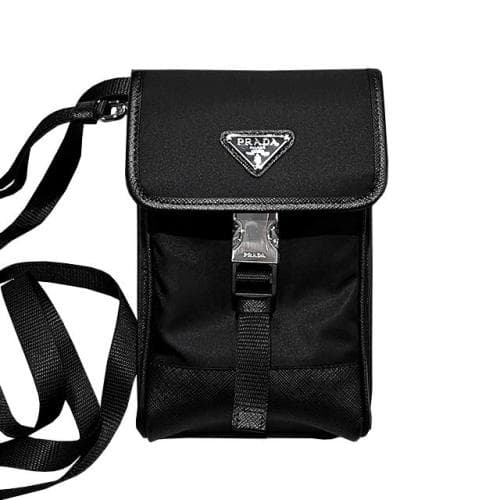 [논현 더팩토리](당일) 프라다 삼각 로고 리나일론 폰 케이스 크로스백 (2ZH109 2DMH F0002)