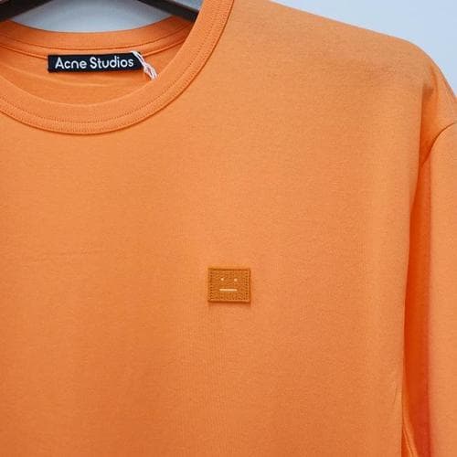 [논현 더팩토리](당일) 24SS 아크네 페이스 로고 릴랙스 핏 반팔티 (CL0206 AC1)