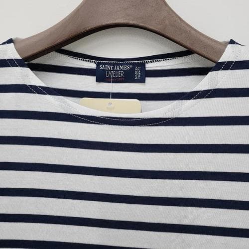 [더팩토리 논현](당일) 세인트 제임스 남녀공용 LEVANT 반팔 (9863 NEIGE MARINE)