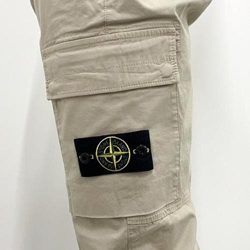 [논현 더팩토리](당일) 24SS 스톤아일랜드 와펜 수피마 코튼 카고 팬츠 (801530410 V0095)