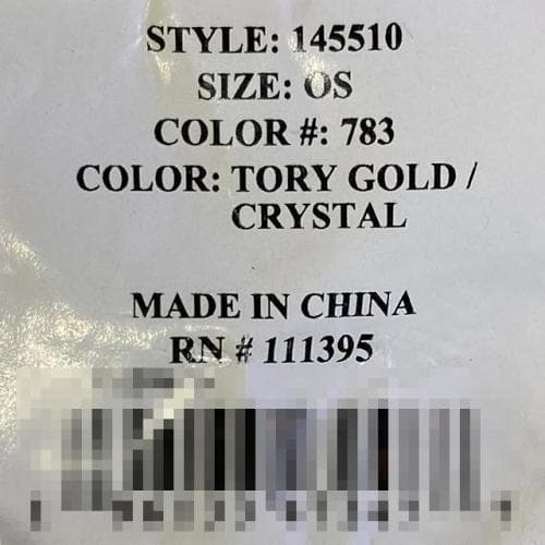 [논현 더팩토리](당일) 토리버치 KIRA 키라 페이브 귀걸이 목걸이 세트 (145510 783)