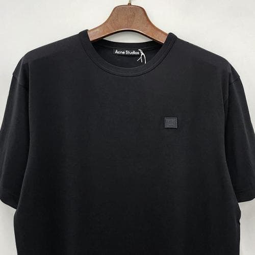 [논현 더팩토리](당일) 24SS 아크네 페이스 로고 릴랙스 핏 반팔티 (CL0206 900)