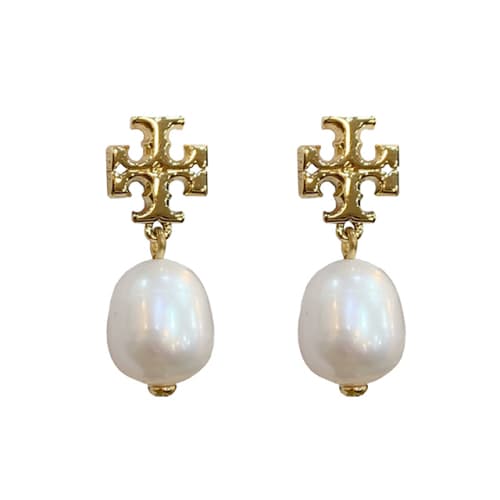 [논현 더팩토리](당일) 24SS 토리버치 KIRA 키라 펄 드롭 이어링 귀걸이 (65156 709)