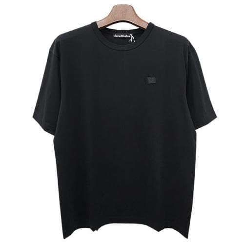 [논현 더팩토리](당일) 24SS 아크네 페이스 로고 릴랙스 핏 반팔티 (CL0206 900)